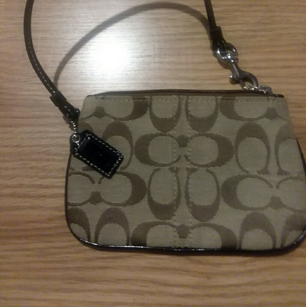 Coach wristlet